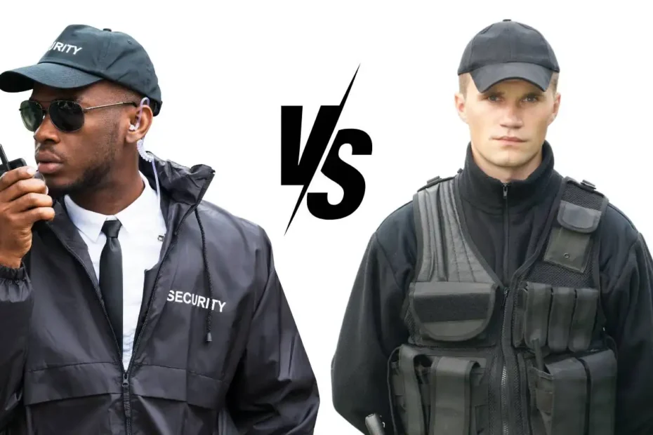 armed vs unarmed security guard training